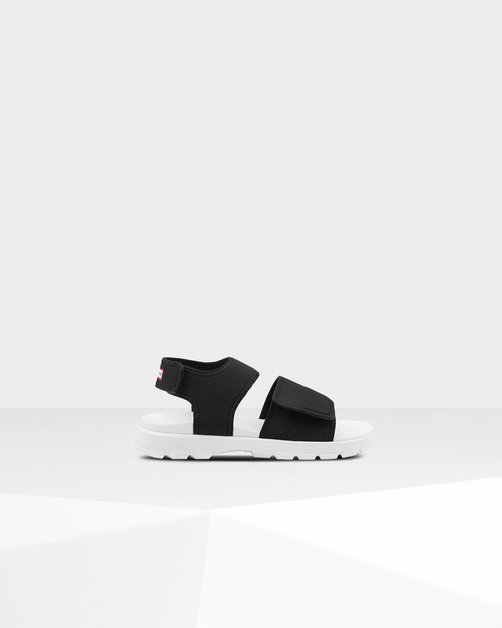 Sandálias Hunter Homem Pretas - Original Outdoor Walking - 43ULCWVOZ